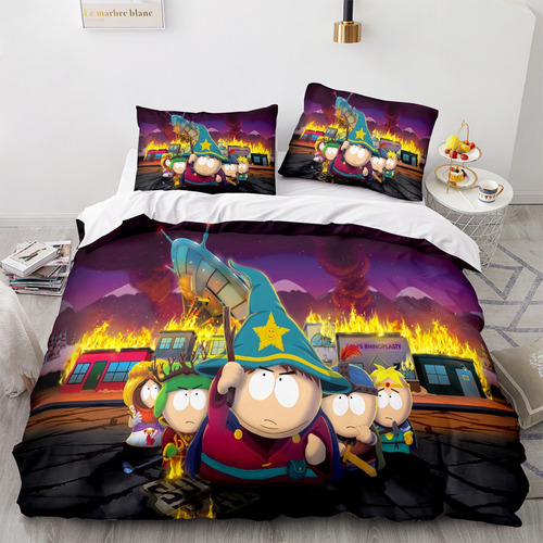 Juego De Cama Con Funda De Edredón South Park A