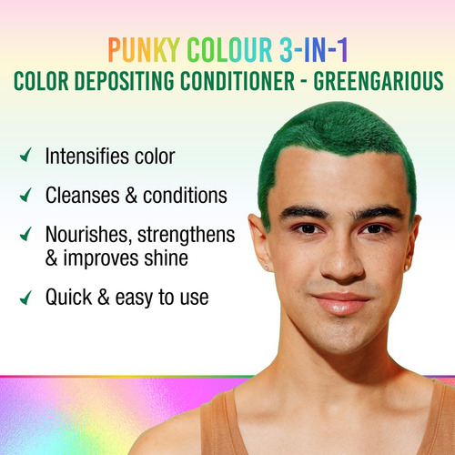 Shampoo E Condicionador 3 Em 1 Punky Punky Colour