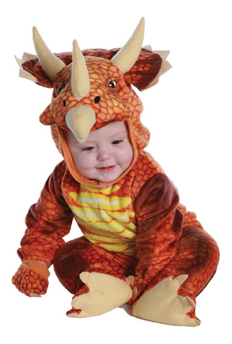Disfraz De Dinosaurio Triceratops Para Niños Y Bebes 3