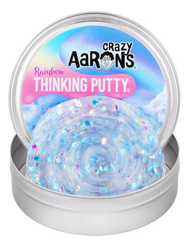 Crazy Aaron's® Rainbow Thinking Putty® - Purpurina Multicolo