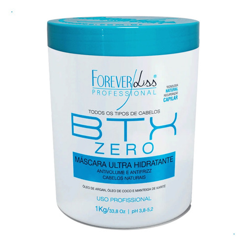 Kit 2 Botox Zero Formol 1 Btx Platinum Blond Forever Liss 1k