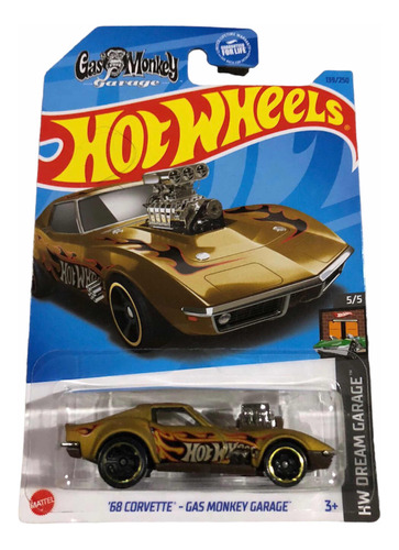 Hot Wheels *68 Corvette Gas Monkey Garage 2023