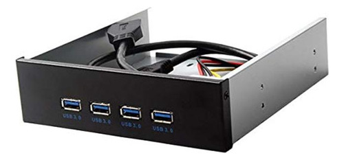 Jser Usb 3.0 Hub 4 Puertos Panel Frontal Hub A Placa Base