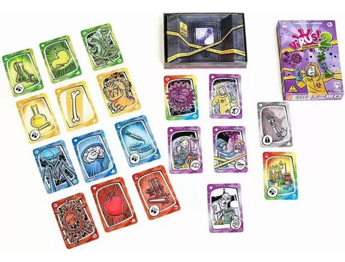 Virus! 2 Juego Juego De Cartas Tranjis Games
