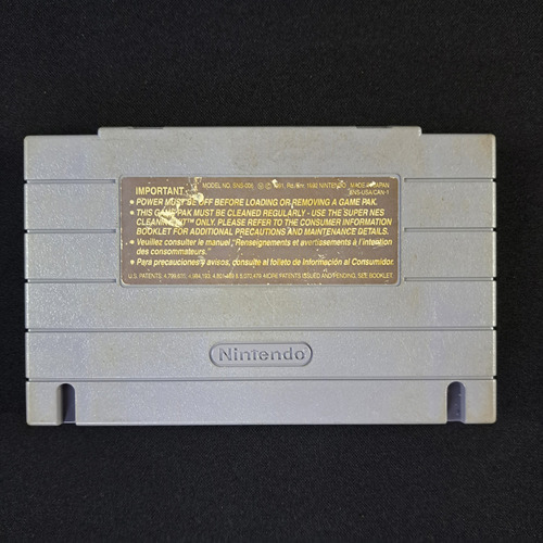 Rock 'n Roll Racing Original Americano - Snes Super Nintendo (Usado)