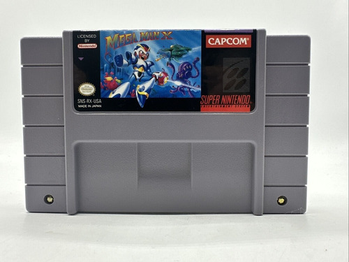 Mega Man X Snes Super Nintendo Version Americana Megaman X (Usado)
