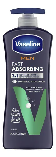comprar Vaseline Men Fast Absorbing 3-in-1 Locion Corporal 600ml