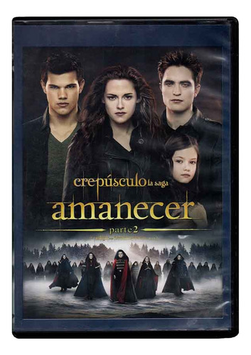 Crepúsculo La Saga Amanecer Parte 2 Película Dvd