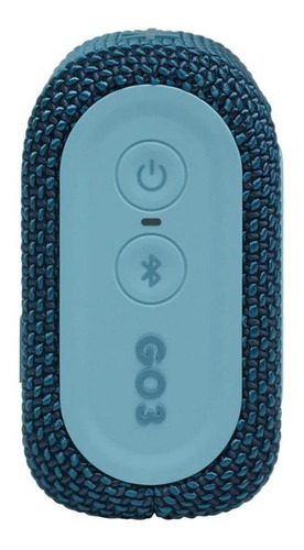 Imagen 3 de 12 de Parlante JBL Go 3 portátil con bluetooth waterproof blue 220V