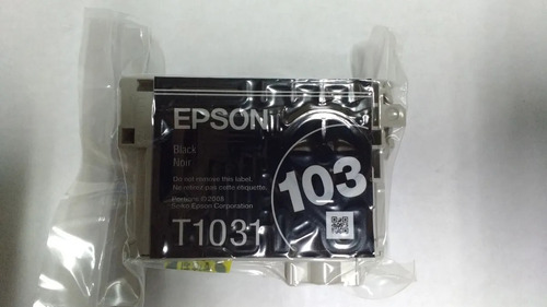 Cartucho Epson Original 103 Negro T40 Tx600 Tx550w Blister 