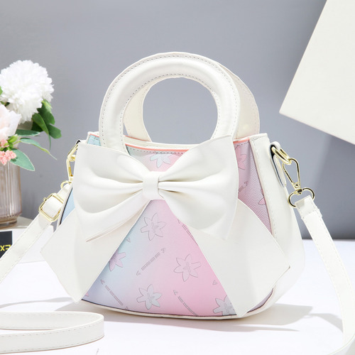 Bolsa Bandolera Dama, Bolso Pequeño De Mano Moño