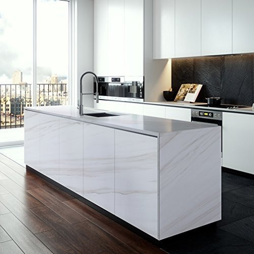 Marble Contact Paper for Kitchen Cabinet, Shelf 