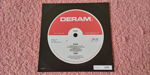 Camel - Mirage ( 04 Bonus Tracks ) Mini Lp Cd Japan Shm Cd