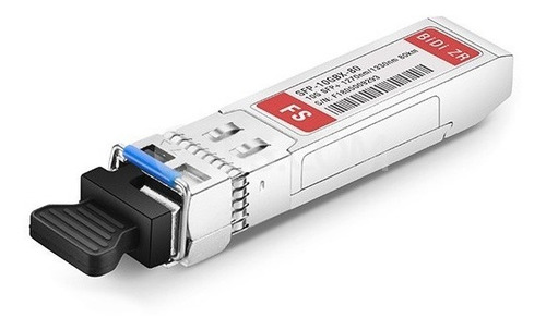 Sfp Module Fs Sfp+ Bidi 10gbase Mono-modo 80km T1270nm/r1330