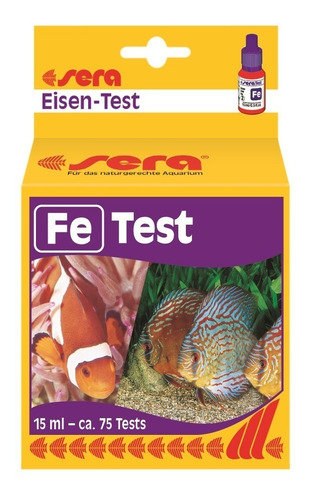 Test Medidor Hierro Iron Agua Acuario Lagos Pecera Peces