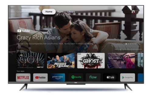 Imagen 1 de 2 de Smart Tv 4k 65 Pulgadas Rca And65p7uhd Bt Hdr Android Cuotas