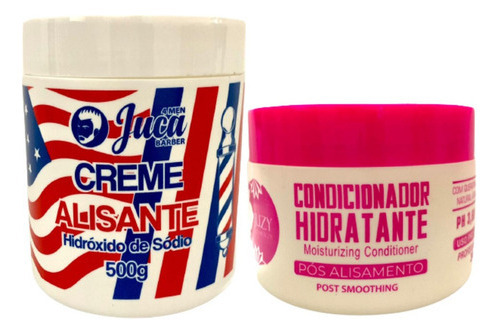 Kit 9 Creme Alisante White 500g + 9 Mascara Pós Química 300g