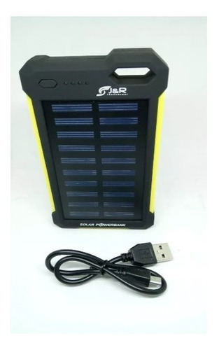 Power Bank Solar J&r 2 En 1