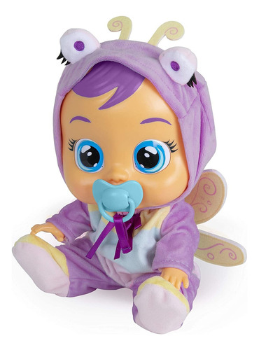 Cry Babies Dragon Fly Pijama Para Muñeca De Bebé, Morado (mu