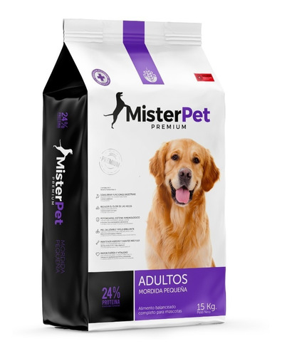 Racion Premium Mister Pet Adulto Mp 15 Kgs 