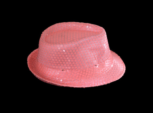 Sombrero Led Tanguero Gorro Luminoso Lentejuelas Funyi X 1