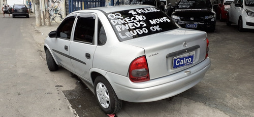 Corsa Sedan 2002 8valvulas Direção Vidros Travas Laudo Ok