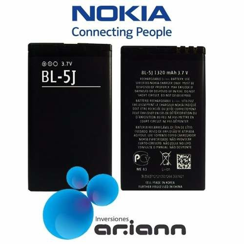 Bateria Nokia Bl-5j Bl5j Lumia 520 530 620 521 526 Original