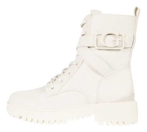 Botines Guess Orana Blanco Marfil Mujer Original