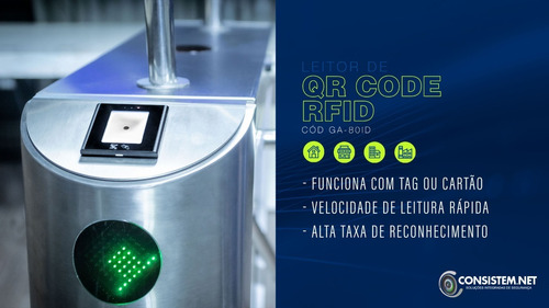Catraca Balcão Semi Automática Tripé G-track Inox Garen