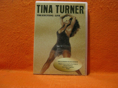 Dvd Tina Turner The Exciting Live