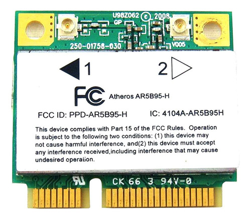 Bgn Pci-e Tarjeta Inalambrica Para Hp