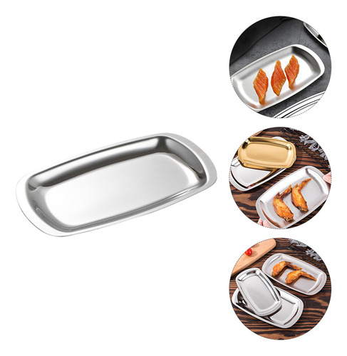 Bandeja Para Servir Comida, Bandejas Cuadradas Para Asar Joy