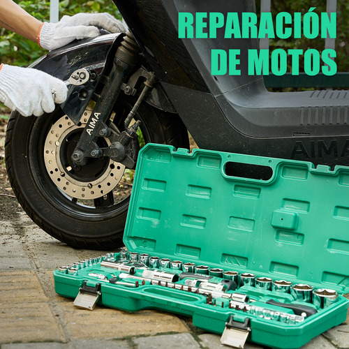 Juego De Herramientas Autocle 65 Pz Stanew Con Estuche Dados