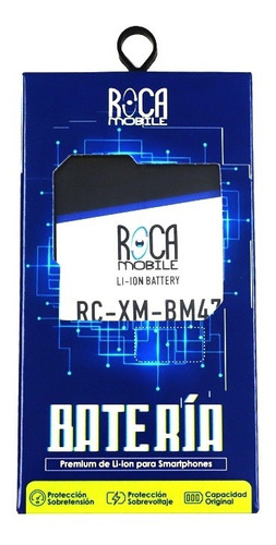 Batería Roca Para Xiaomi Redmi 4x 3s 3x (bm47) C/instalacion