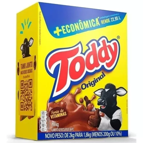 kit 7 unidades achocolatado Toddynho 200 Ml