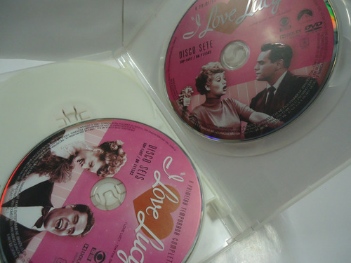 Box Dvds Seriado I Love Lucy - Primeira Temporada - 7 Discos (Usado)