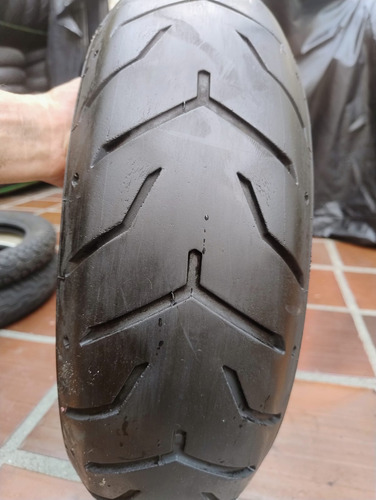 Pneu De Moto 180/65 B16 Dunlop Faixa Branca, Meia Vida (Usado)
