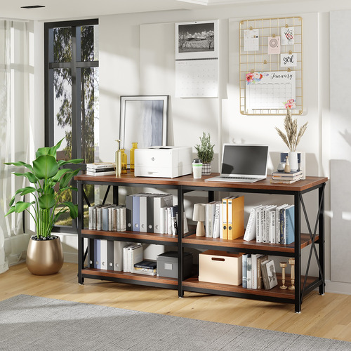 140cm Mesa De Centro Mesa Auxiliar Soporte De Tv Con Estante