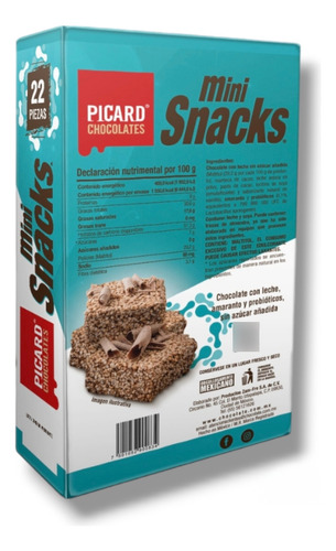 Mini Snacks De Chocolate Con Amaranto Y Probióticos | Picard