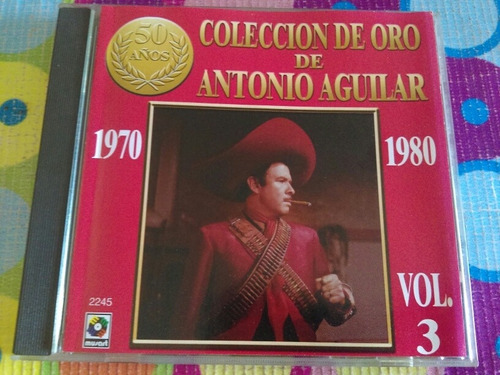 Antonio Aguilar Cd Coleccion De Oro R