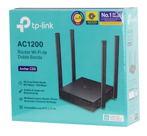 Tp Link Archer C50 Router Ac1200 Wifi De Doble Banda
