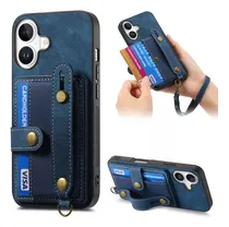 Comprar Funda De Piel Tipo iPhone 16 Para iPhone 16 Plus