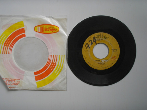 Disco Vinilo Rodolfo Mi Plegaria Oyeme  45 Rpm 1975