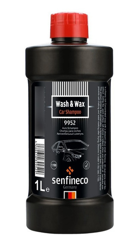 Shampoo Con Cera Para Carros Wash & Wax Senfineco 1 Lt 