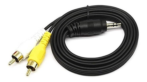 Cable Audio Jack 2.5 A 2 Rca Macho 