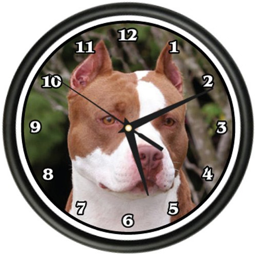 Reloj De Pared Beagle Pitbull Terrier