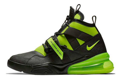 Zapatillas Nike Air Force 270 Utility Volt Aq0572-001   