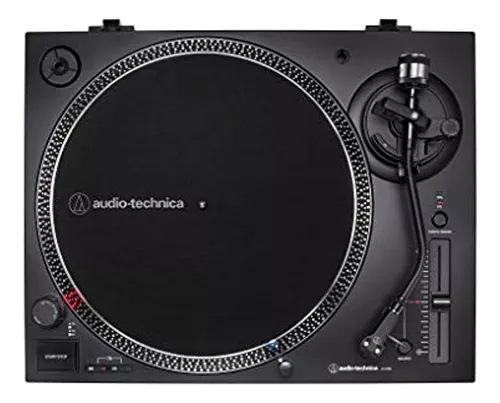 Tocadiscos Usb Con Accionamiento Directo Negro