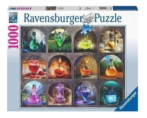 Puzzle Ravensburger Pociones 1000 Pza 168163 Milouhobbies 