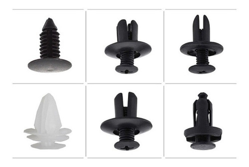 Kit Presilhas Grampos Carro Veículo + 4 Espátulas Extratoras